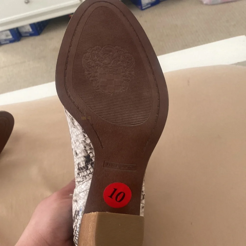 Vince Camuto Snakeskin Boots - Picture 3 of 4